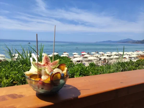 bau bau beach vista mare