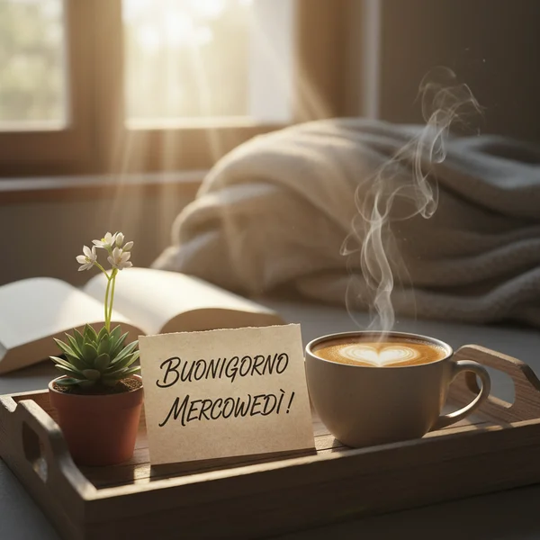 Immagine per l'articolo Buongiorno e buon mercoledì: frasi e immagini 17 settembre 2025