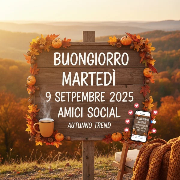 Immagine per Immagini Buongiorno e Frasi 9 settembre 2025: auguri social