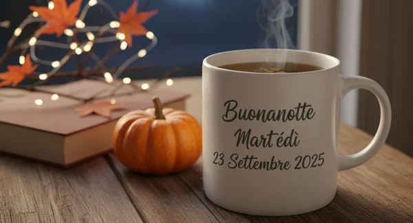 Immagine per Buonanotte martedì 23 settembre 2025: frasi e immagini